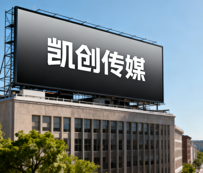 康定户外广告牌的设计与制作