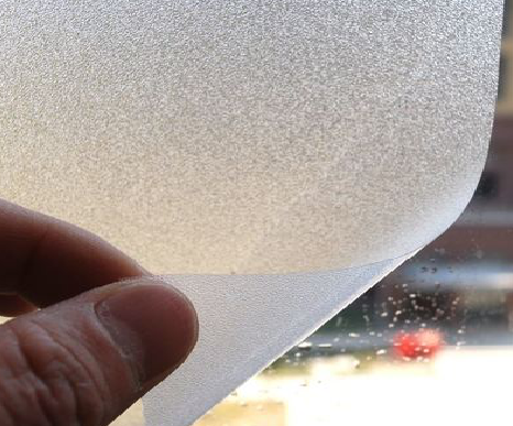 康定玻璃门外面粘广告用什么材料好？