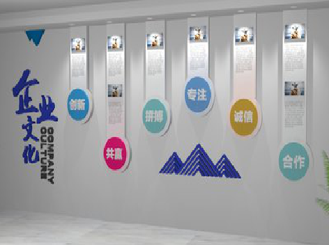 康定企业文化墙需要传递什么办公文化？