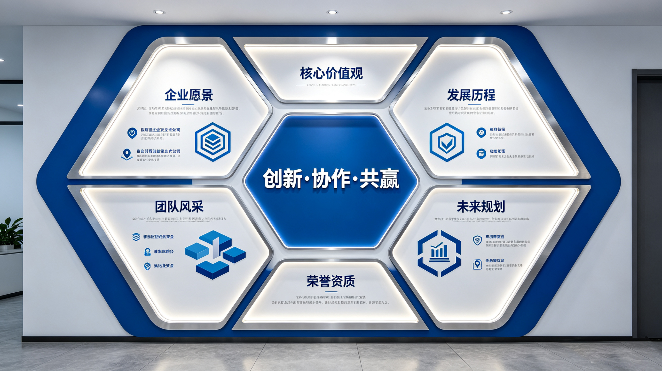 康定企业文化墙六边形避坑指南（新手常犯5个错误）